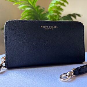 Henri Bendel Leather Wallet/Wristlet